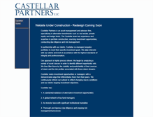 Tablet Screenshot of castellarpartners.com